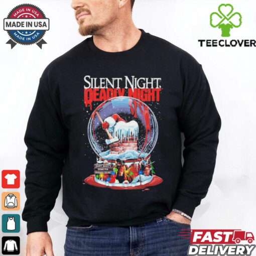 Silent Night Deadly Night Frozen In Fear Saint Mary’s Home For Orphaned Children Christmas T Shirts