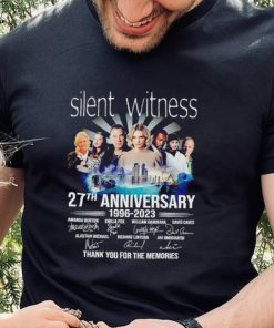 Silent Witness 27th anniversary 1996 2023 thank you for the memories signatures shirt 3 Silent Witness 27th anniversary 1996 2023 thank you for the memories signatures shirt