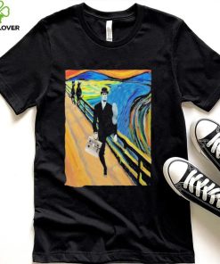 Silly walk van gogh The Scream t shirt 1 Silly walk van gogh The Scream t shirt