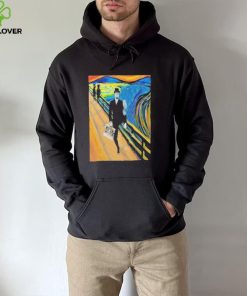 Silly walk van gogh The Scream t shirt 2 Silly walk van gogh The Scream t shirt