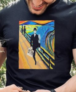 Silly walk van gogh The Scream t shirt 3 Silly walk van gogh The Scream t shirt