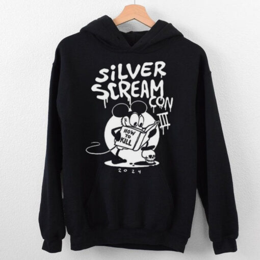 Silver Scream Con III Mouse 2024 t hoodie, sweater, longsleeve, shirt v-neck, t-shirt