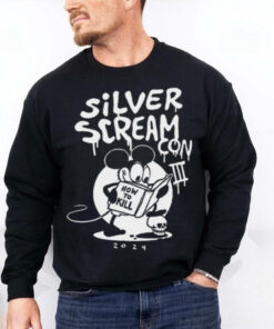 Silver Scream Con III Mouse 2024 t hoodie, sweater, longsleeve, shirt v-neck, t-shirt