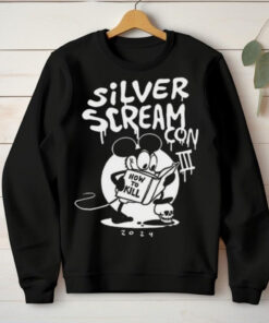 Silver Scream Con III Mouse 2024 t hoodie, sweater, longsleeve, shirt v-neck, t-shirt