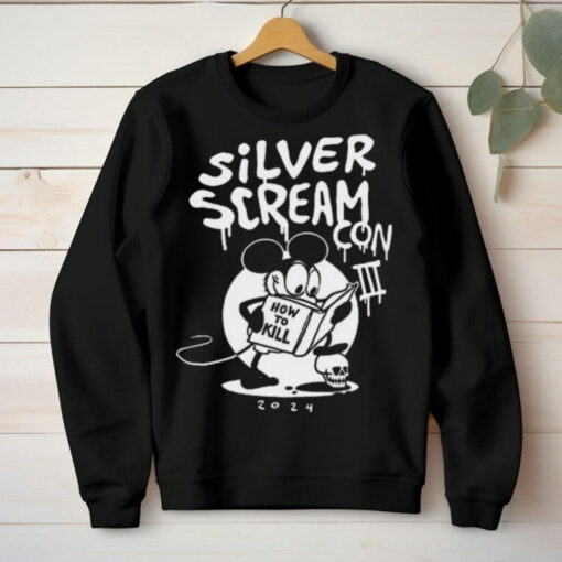 Silver Scream Con III Mouse 2024 t hoodie, sweater, longsleeve, shirt v-neck, t-shirt