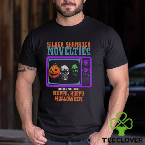 Silver shamrock novelties wishes you have happy halloween hoodie, sweater, longsleeve, shirt v-neck, t-shirt