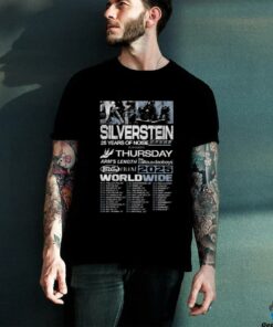 Silverstein 25 Years Of Noise Tour Dates 2025 Fan Gifts Classic T Shirt
