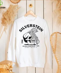 Silverstein burlington tiger skull shirt