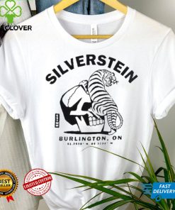 Silverstein burlington tiger skull hoodie, sweater, longsleeve, shirt v-neck, t-shirt