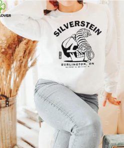 Silverstein burlington tiger skull hoodie, sweater, longsleeve, shirt v-neck, t-shirt