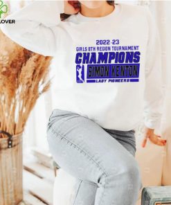 Simon Kenton Lady Pioneers 2022 23 Girls 8th Region Tournament Champions Shirt