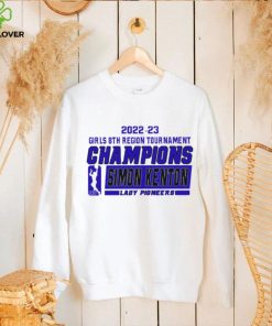 Simon Kenton Lady Pioneers 2022 23 Girls 8th Region Tournament Champions Shirt