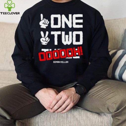 Simon Miller professional wrestler one two oooooh hoodie, sweater, longsleeve, shirt v-neck, t-shirt