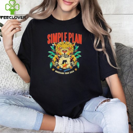 Simple Plan Brazilian Tour 2024 T Shirt