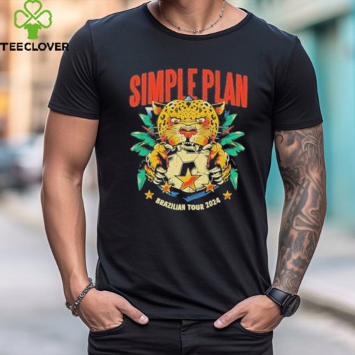 Simple Plan Brazilian Tour 2024 T Shirt