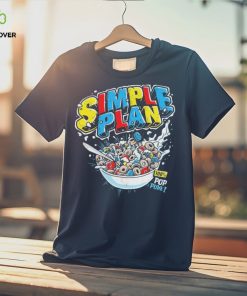 Simple Plan Cereal 100% Pop Punk T Shirt