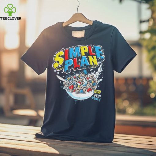 Simple Plan Cereal 100% Pop Punk T Shirt