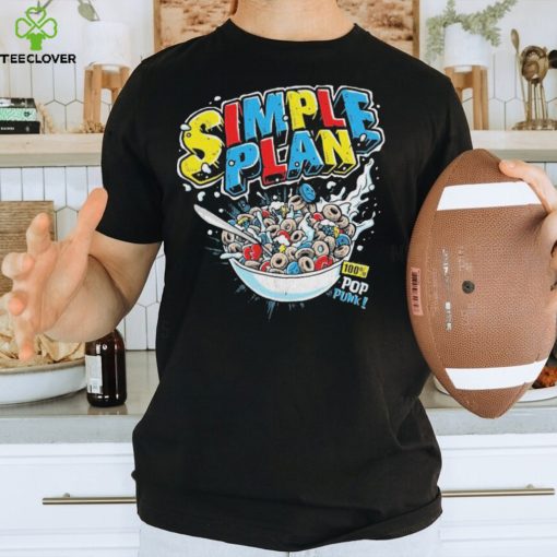 Simple Plan Cereal 100% Pop Punk T Shirt