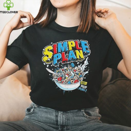 Simple Plan Cereal 100% Pop Punk T Shirt