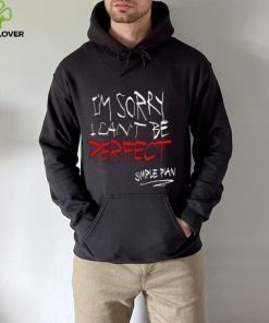 Simple Plan I’m Sorry I Can’t Be Perfect Shirt