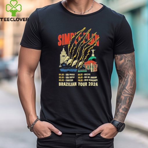 Simple Plan Sao Paulo Brazil Show March 1st 2024 Shirt