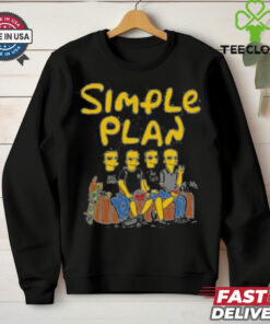 Simple Plan Tour North American 24 T shirt