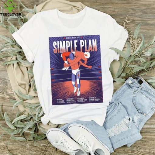 Simple plan mexico tour 2023 hoodie, sweater, longsleeve, shirt v-neck, t-shirt