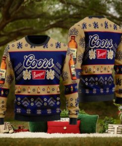 Simplee Coors Banquet Christmas Gift Sweater All Over Print 3D Sweater