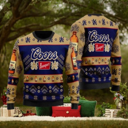 Simplee Coors Banquet Christmas Gift Sweater All Over Print 3D Sweater