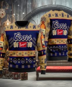 Simplee Coors Banquet Christmas Gift Sweater All Over Print 3D Sweater