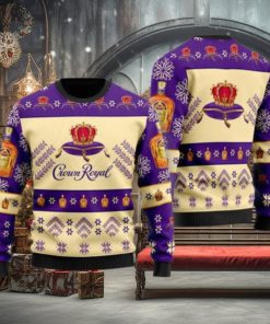 Simplee Crown Royal Christmas Gift Sweater All Over Print 3D Sweater