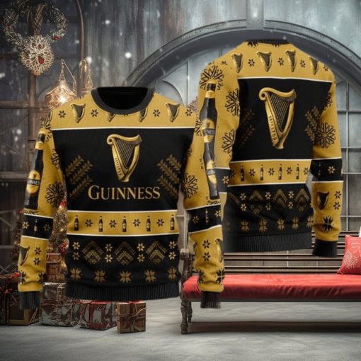 Simplee Guinness Beer Christmas Gift Sweater All Over Print 3D Sweater