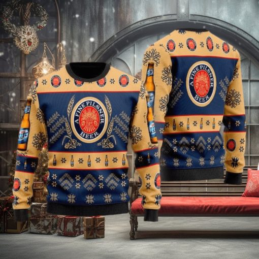 Simplee Miller Lite Christmas Gift Sweater All Over Print 3D Sweater