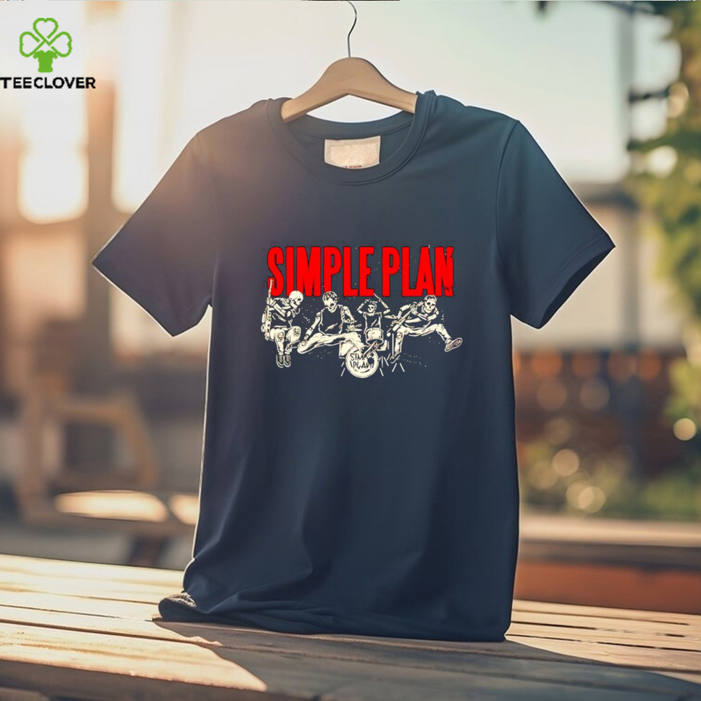 Simpleplan Live skeleton shirt Simpleplan Live skeleton shirt