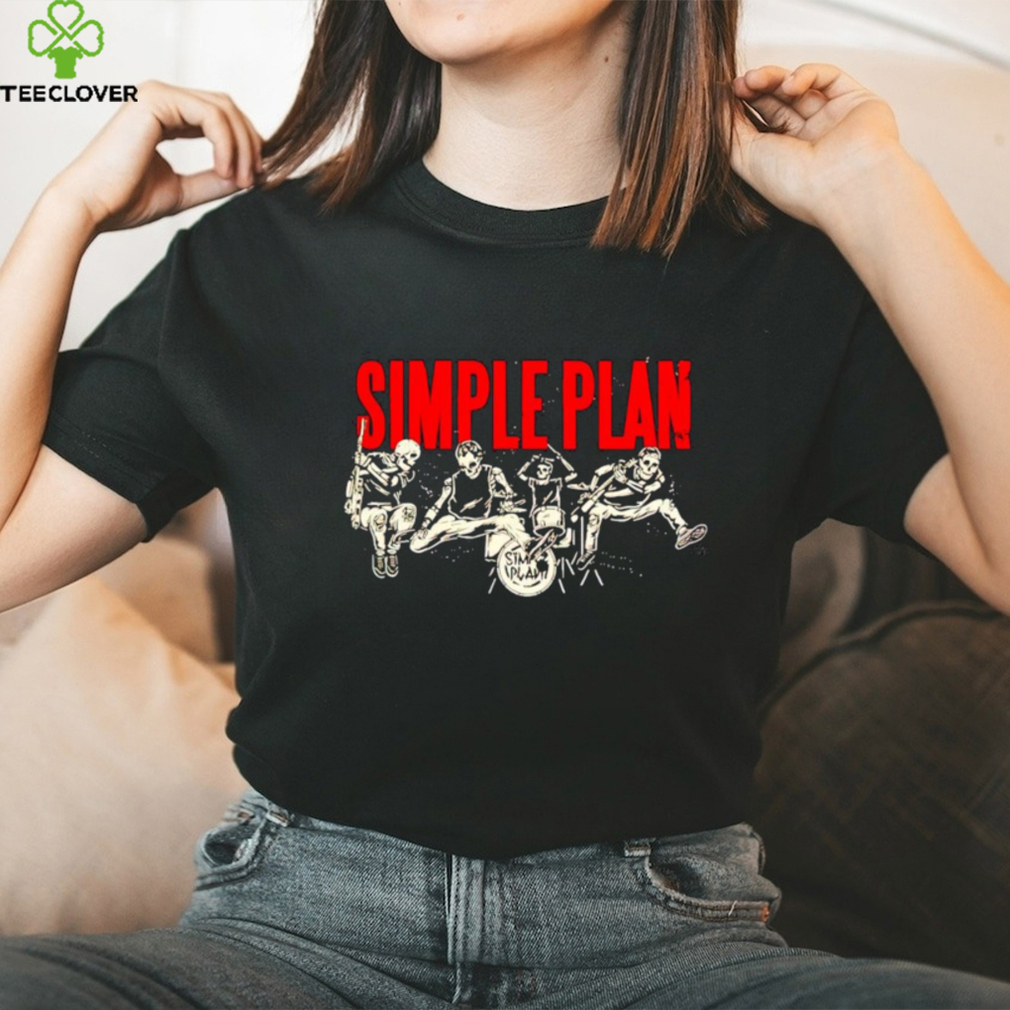 Simpleplan Live skeleton shirt Simpleplan Live skeleton shirt