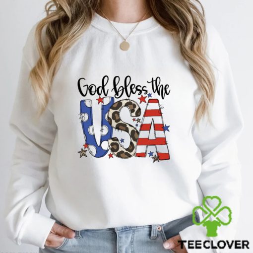 Simply Love Full Size GOD BLESS THE USA t hoodie, sweater, longsleeve, shirt v-neck, t-shirt