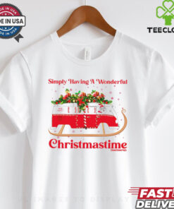 Simply having a wonderful Christmas time shirt