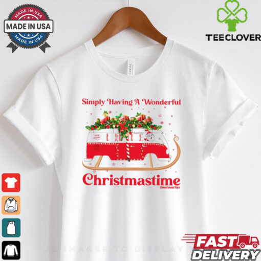 Simply having a wonderful Christmas time shirt