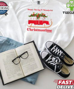 Simply having a wonderful Christmas time shirt