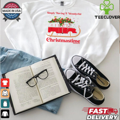 Simply having a wonderful Christmas time shirt