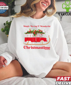 Simply having a wonderful Christmas time shirt