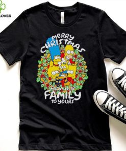 Simpson family Merry Christmas from our family to your hoodie, sweater, longsleeve, shirt v-neck, t-shirt