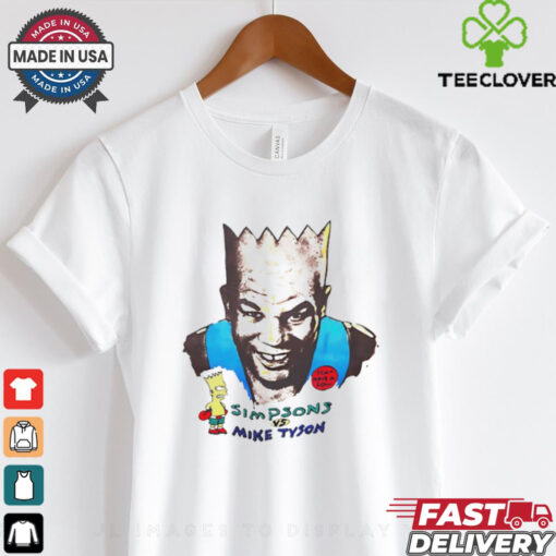 Simpsons vs Mike Tyson shirt