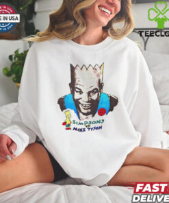Simpsons vs Mike Tyson shirt