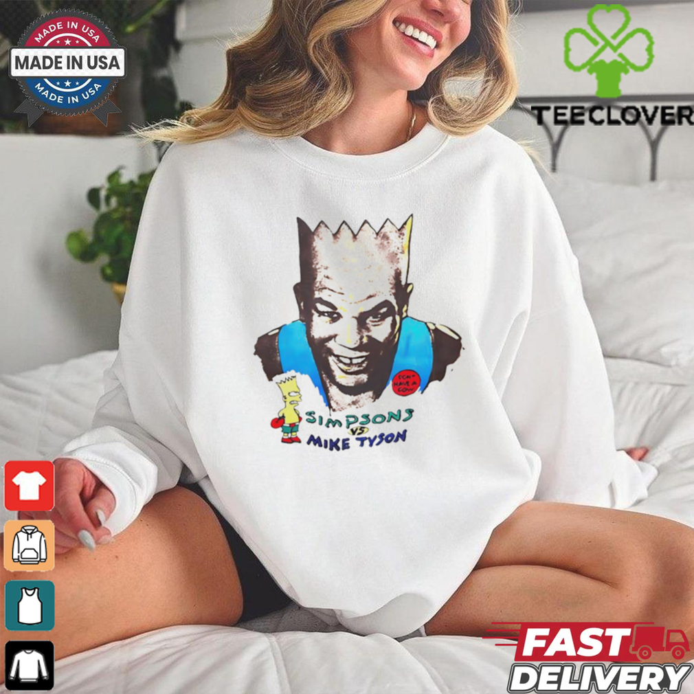 Simpsons vs Mike Tyson shirt Simpsons vs Mike Tyson shirt