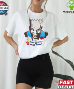Simpsons vs Mike Tyson shirt