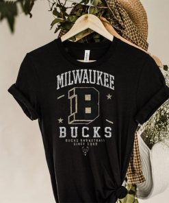 Since 1968 Icon Black Milwaukee Bucks Basketball Since 1969 T Shirt