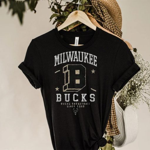 Since 1968 Icon Black Milwaukee Bucks Basketball Since 1969 T Shirt