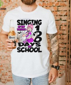 Singing My Way Through 100 Days Of School Music Anime Trending Unisex T Shirt