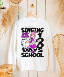 Singing My Way Through 100 Days Of School Music Anime Trending Unisex T Shirt